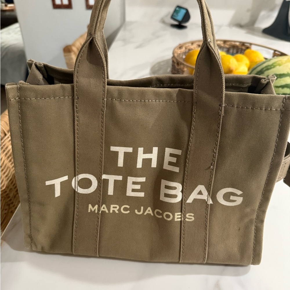 Marc Jacobs Olive Green Tote Bag